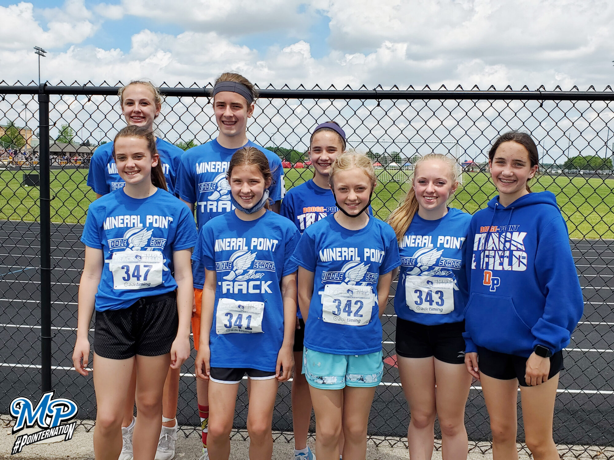 Mayville Middle School Track Makes History at State Meet