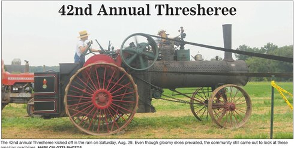 Rain Couldn’t Keep Crowds Away From Wisconsin’s Annual Thresheree